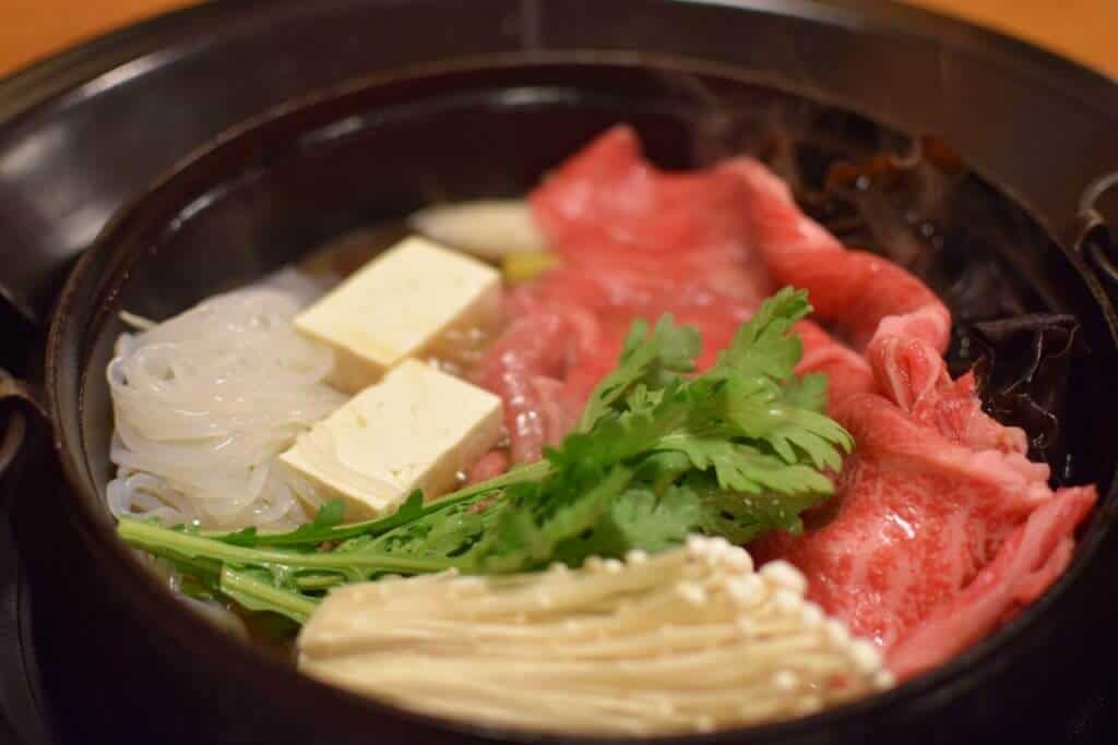 yonezawa beef sukiyaki