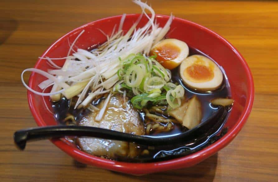 Menya Iroha black ramen