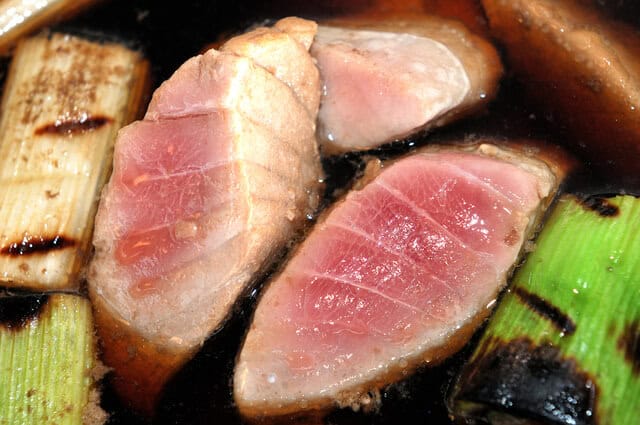 Tuna and Green Onion Hot Pot (Negima Nabe) - RecipeTin Japan