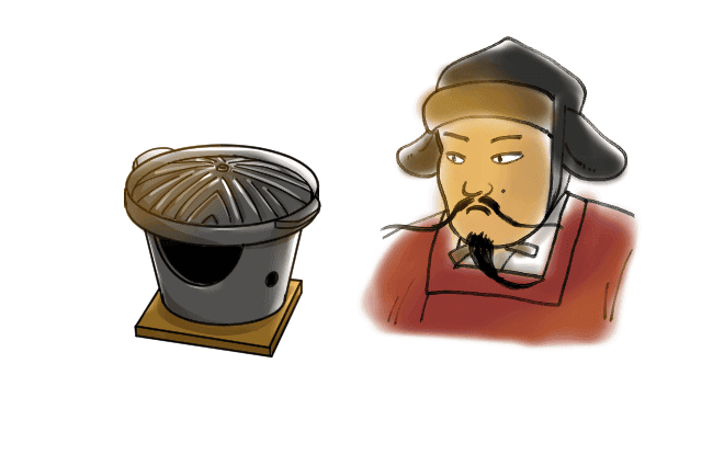 genghis khan iron grill