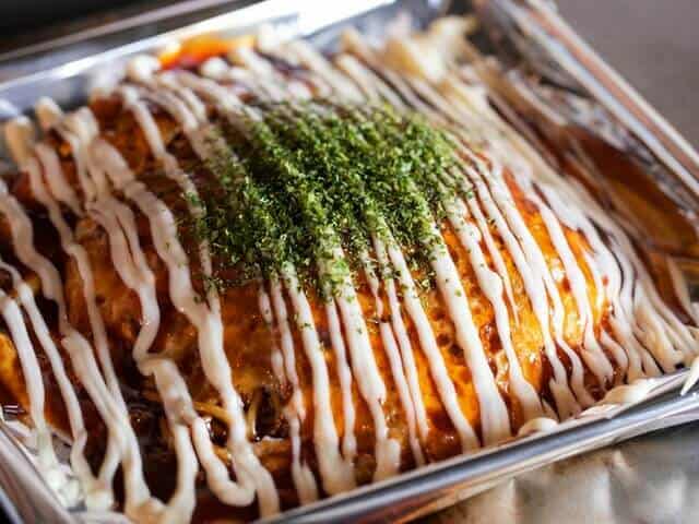 Hiroshima Style Okonomiyaki (広島風お好み焼き)