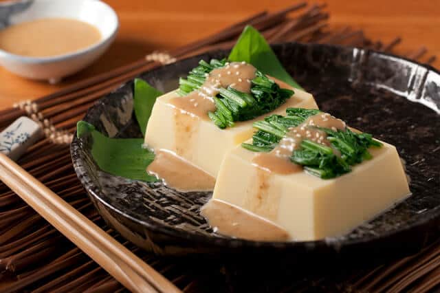 Goma Tofu (胡麻豆腐)