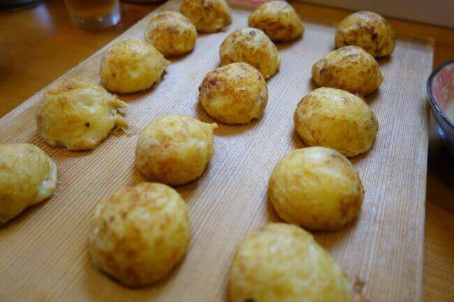 Akashi yaki and Takoyaki