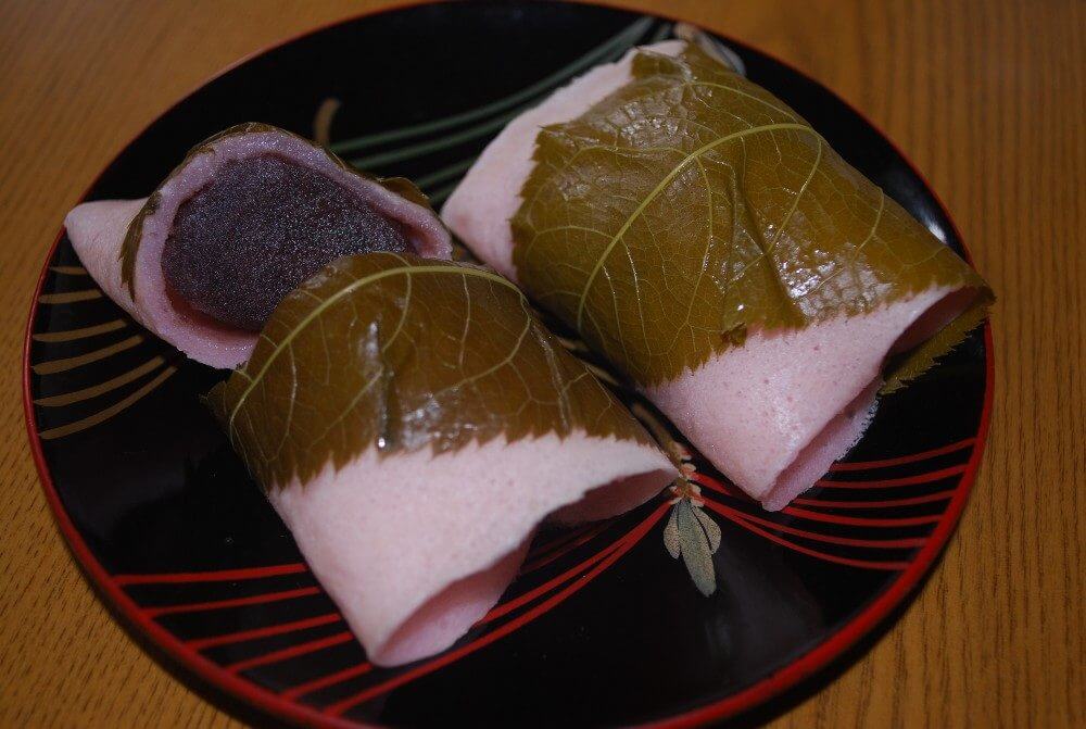 kanto-style sakura mochi chomeji