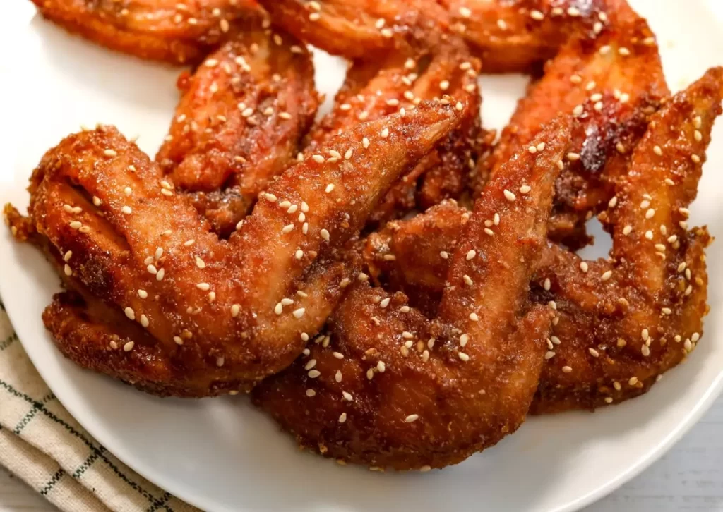 tebasaki fried glazed chicken from Nagoya