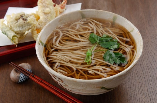 Toshikoshi Soba - Cilantro and Citronella