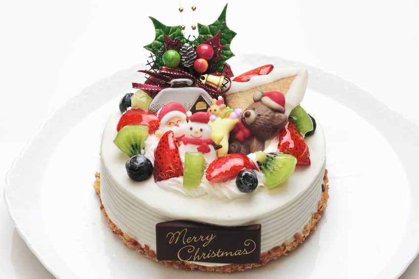 Japanese Christmas fruitcake