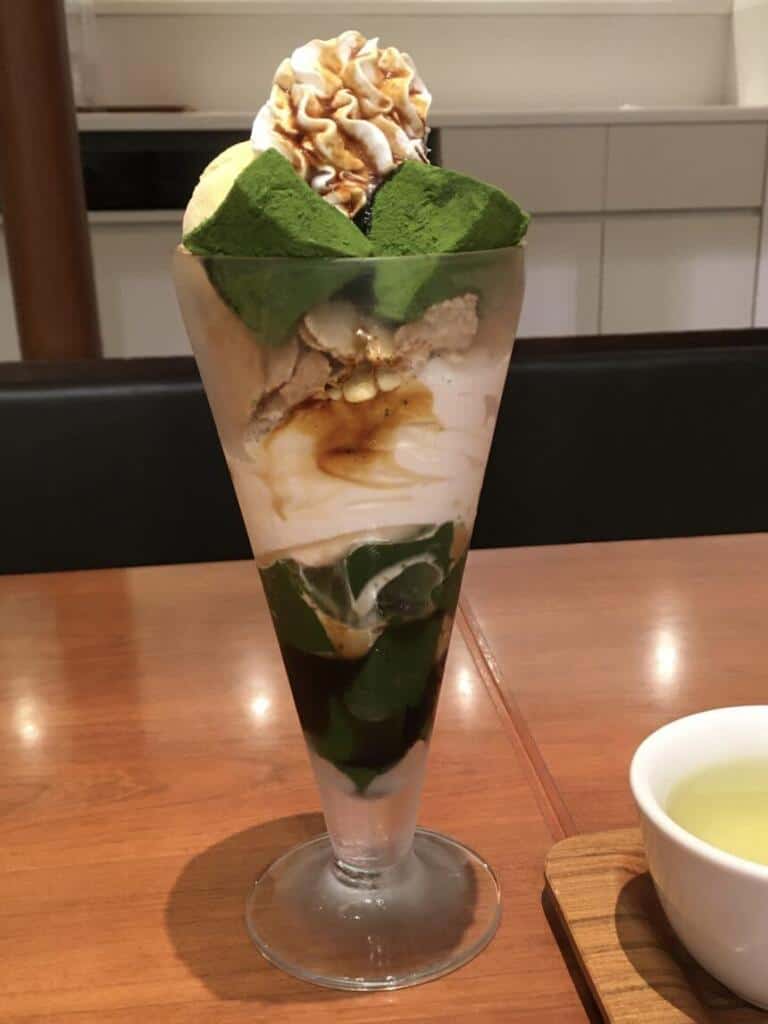 warabi mochi parfait