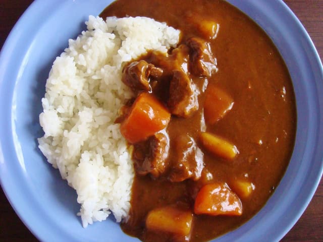 Curry rice (カレーライス) - Food in Japan