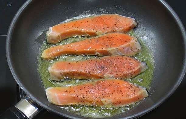 grilled salmon