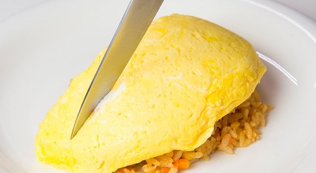 Fluffy Omu Rice