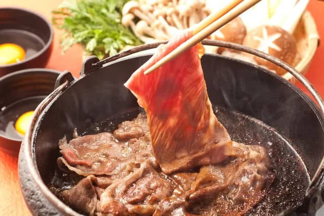 Kanto Style Sukiyaki (関東風すき焼き)