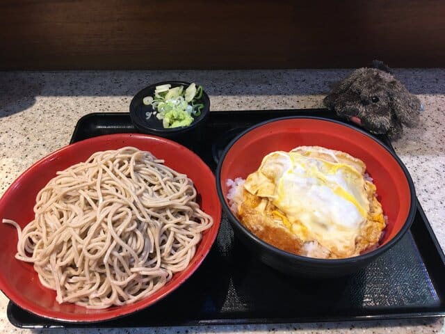 katsu don and soba