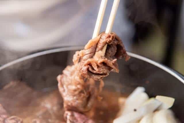 Kanto Style Sukiyaki (関東風すき焼き)