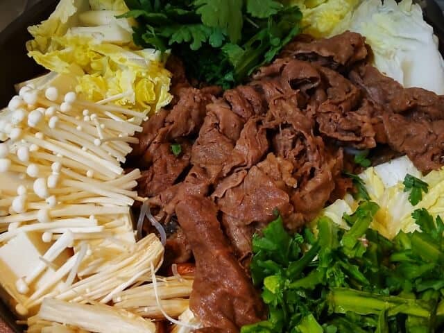 Kanto Style Sukiyaki (関東風すき焼き)