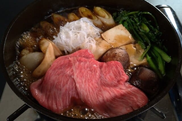 Kanto Style Sukiyaki (関東風すき焼き)