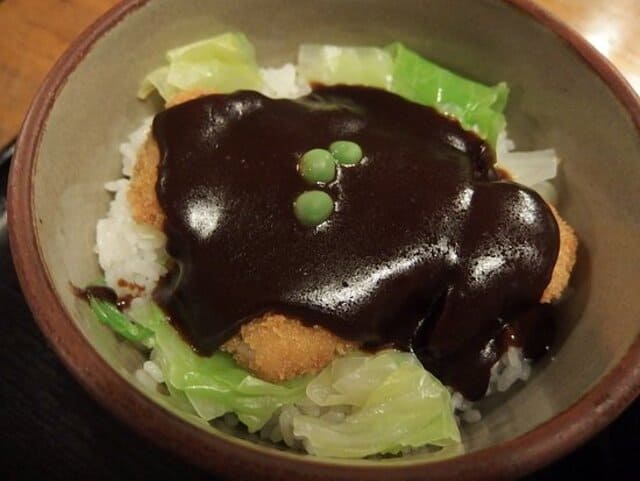 Stewed Sauce katsu don