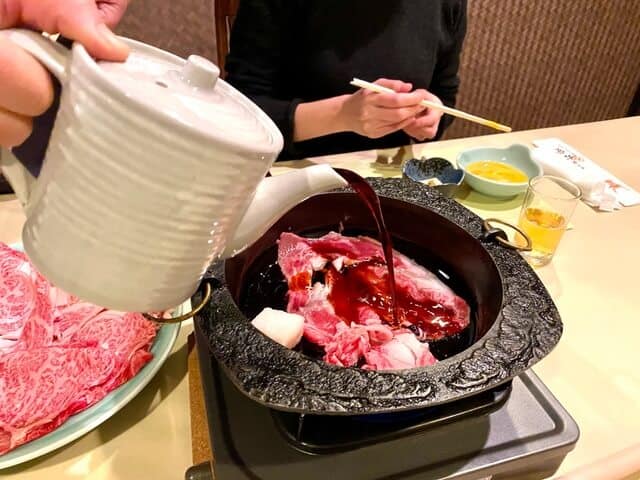 Kanto Style Sukiyaki (関東風すき焼き)