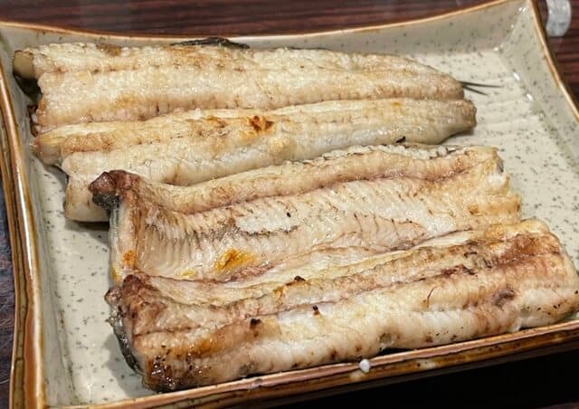 Unagi no Shirayakiうなぎの白焼き