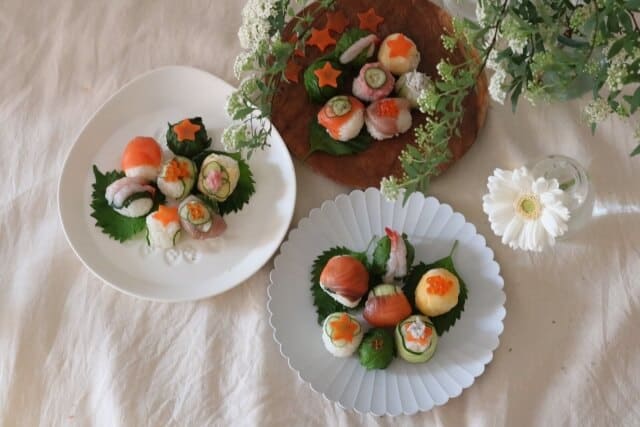 Temari Sushi (手まり寿司)