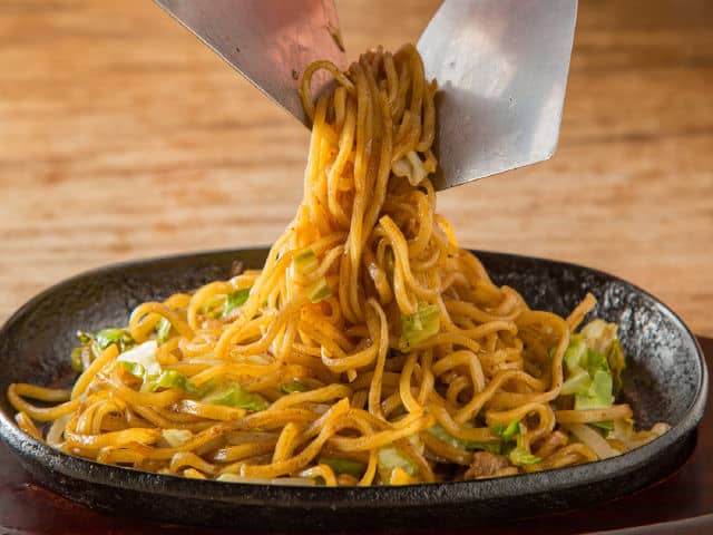 What is the history of Fujinomiya Yakisoba?