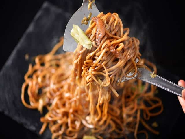 How to make Fujinomiya Yakisoba?