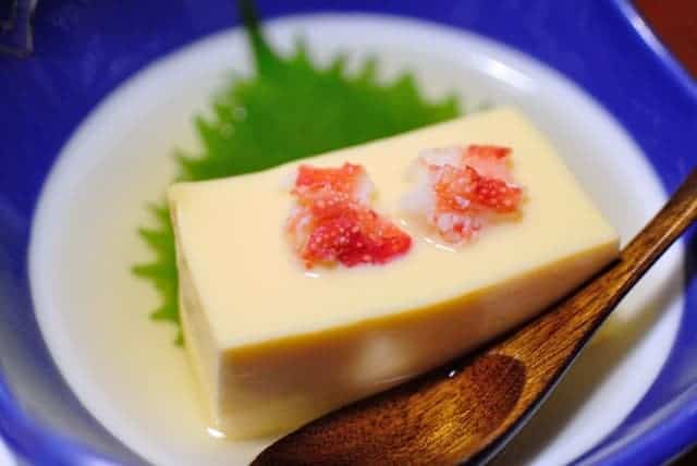 Tamago tofu (卵豆腐）