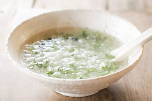 Nanakusa Gayu Seven Herb Rice Porridge Recipe Restaurants