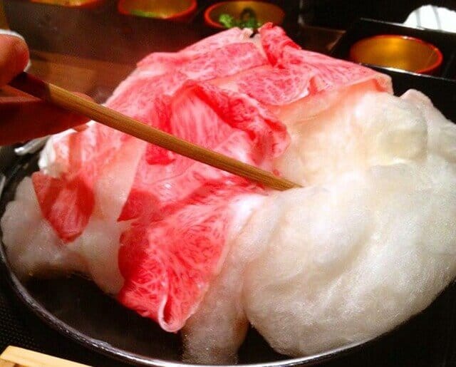 sukiyaki cotton candy