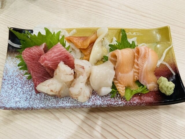 raw seafood