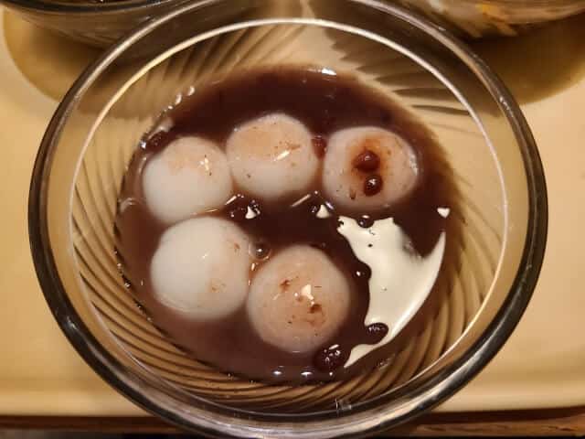 red bean sweet soup