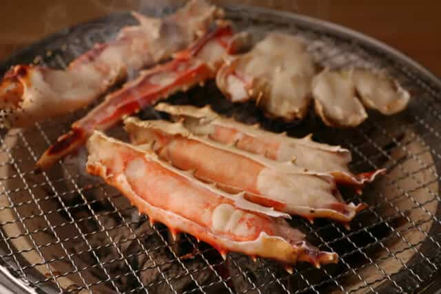 taraba crab from Kani Jigoku Shinbashi (かに地獄 新橋)