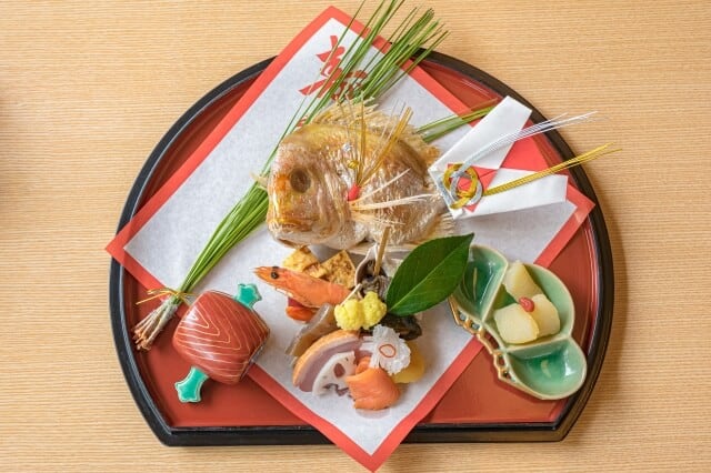 tai no yakimono plate