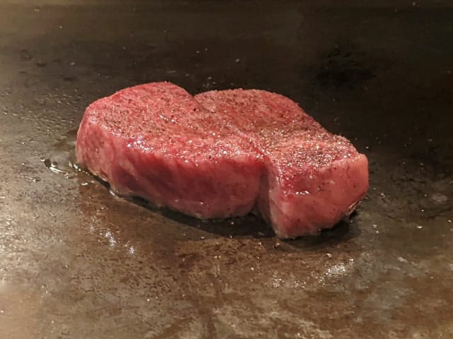 grilling sendai beef