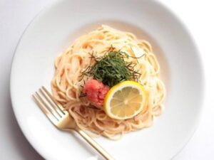 Mentaiko pasta (明太子パスタ)