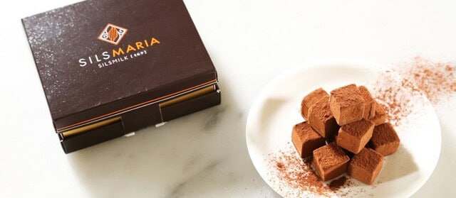 nama chocolate from sils maria