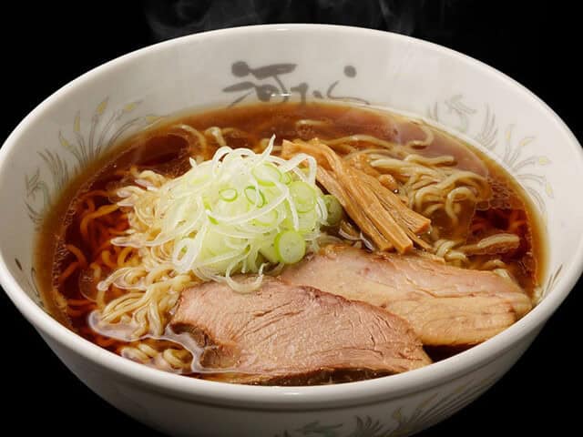 kushiro ramen on white bowl