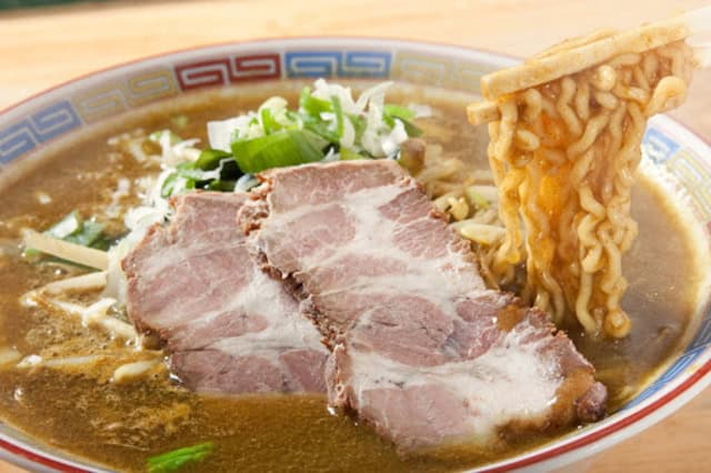 curry ramen from aji no Daio Muroran