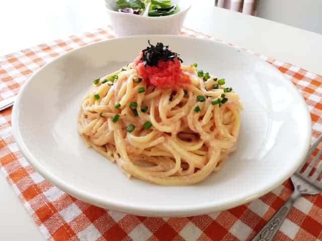 mentaiko cream pasta