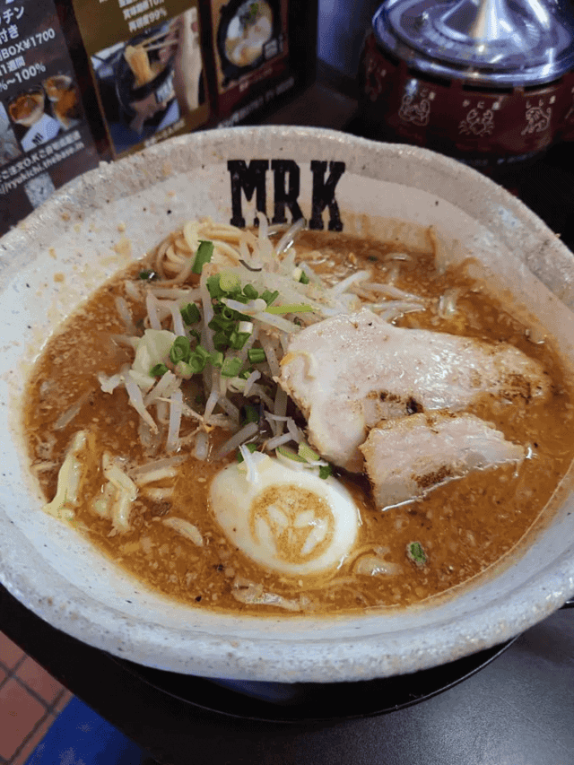 Kaga miso ramen from from ryukuichi