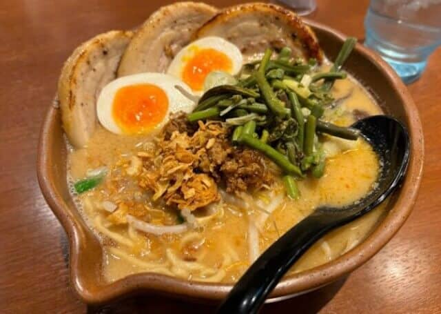 Kaga miso ramen from tadokoro